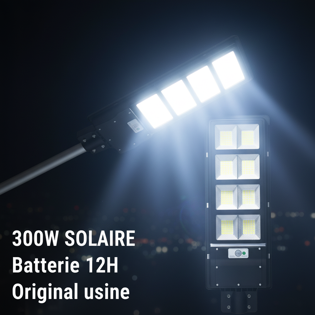 300W Solar Light - Bright White LEDs #5