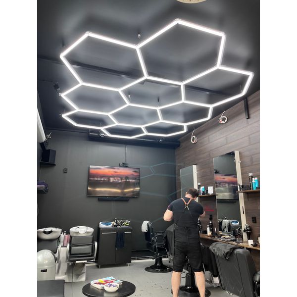 Kit Complete Hexagon LED 4,1×2,4M – إضاءة400واط احترافية
