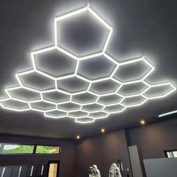 Kit Complete Hexagon LED 4,1×2,4M – إضاءة400واط احترافية