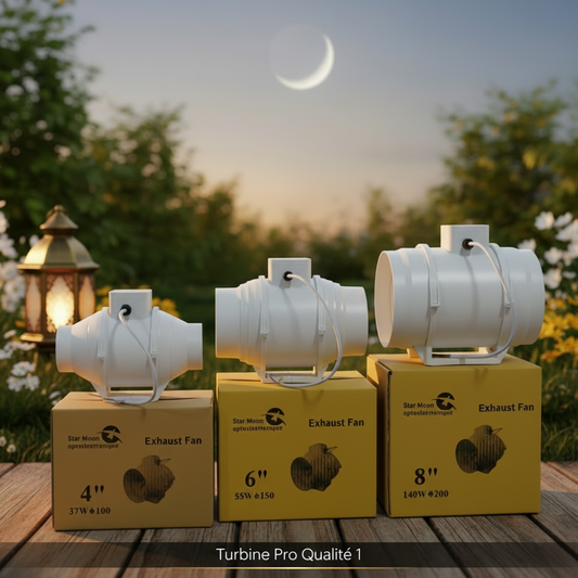 🌬️ Extracteur d'Air Turbine Professionnel – Respirez un air pur même en pleine cuisson !